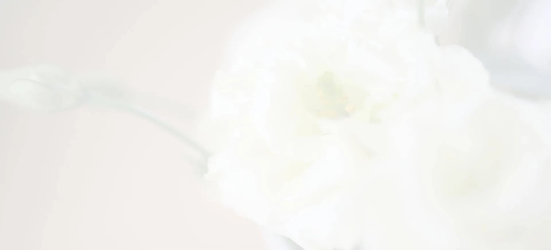 flower arrangement at a wake venue in woking