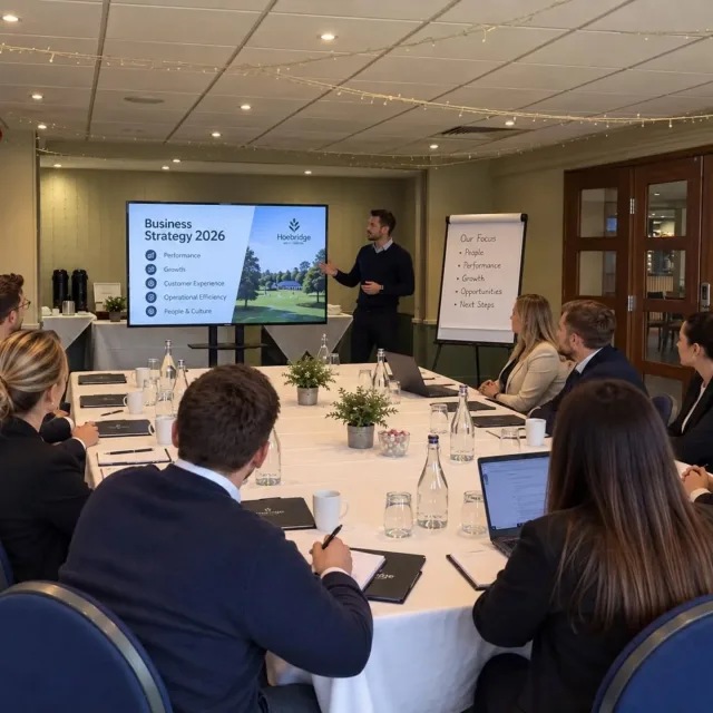Make your next meeting more than just a meeting 💼✨️

With flexible room layouts and refreshments in a dedicated meeting space. Hoebridge is the perfect setting to bring your team together.

Plus why not add time on the Driving Range or on our Adventure Golf Course as an end of meeting extra.

📍 Hoebridge Golf Centre
📞 01483 722611 

#hoebridge #surreybusiness #meetings #corporateevents #conferencevenue